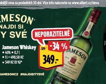 Albert Jameson whiskey nabídka