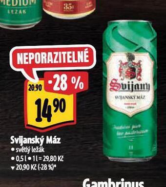 Albert Pivo svijanský máz nabídka