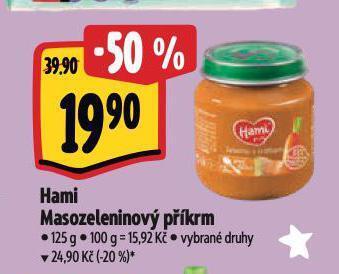 Albert Hami masozeleninový příkrm nabídka