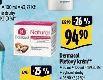 Albert Dermacol pleťový krém nabídka