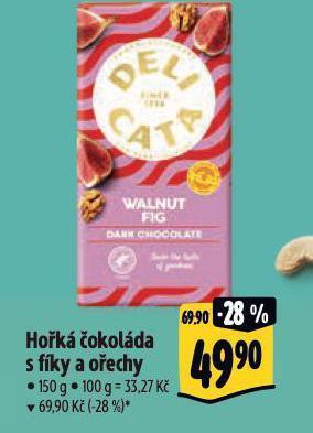 Albert Hořká čokoláda s fíky a ořechy nabídka
