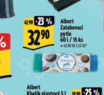 Albert Zatahovací pytle nabídka