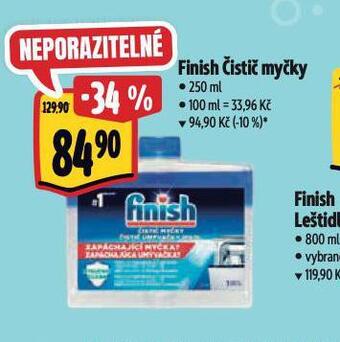 Albert Finish čistič myčky nabídka