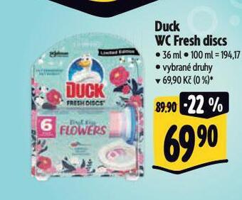 Albert Duck wc fresh discs nabídka