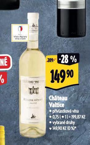 Albert Chateau valtice nabídka