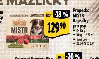 Propesko kapsičky pro psy