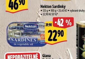 Albert Nekton sardinky nabídka