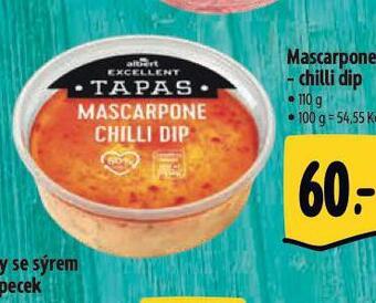 Albert Mascarpone chilli dip nabídka