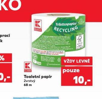 Kaufland Toaletní papír nabídka