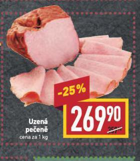 Billa Uzená pečeně nabídka