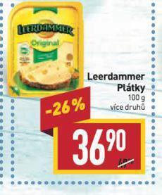 Billa Leerdammer sýr nabídka