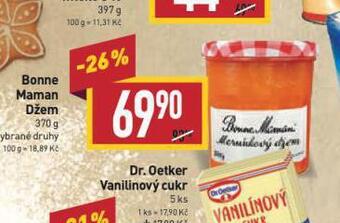 Billa Bonne maman džem nabídka