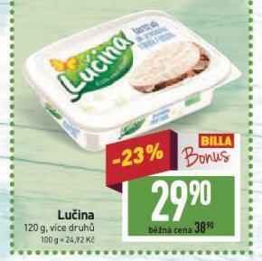 Billa Lučina nabídka