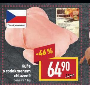 Billa Kuře s rodokmenem nabídka