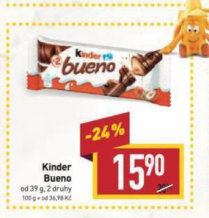 Billa Kinder bueno nabídka