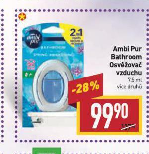 Billa Ambipur osvěžovač vzduchu nabídka