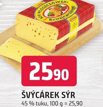 Trefa ŠVÝCÁREK SÝR nabídka