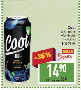 Billa Staropramen cool nabídka