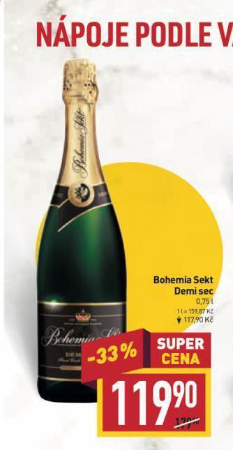 Billa Bohemia sekt demi sec nabídka