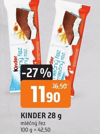 Trefa KINDER 28 g nabídka