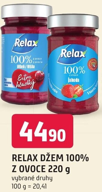Trefa RELAX DŽEM 100% Z OVOCE 220 g nabídka