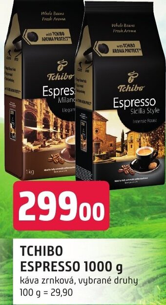 Trefa TCHIBO ESPRESSO 1000 g nabídka