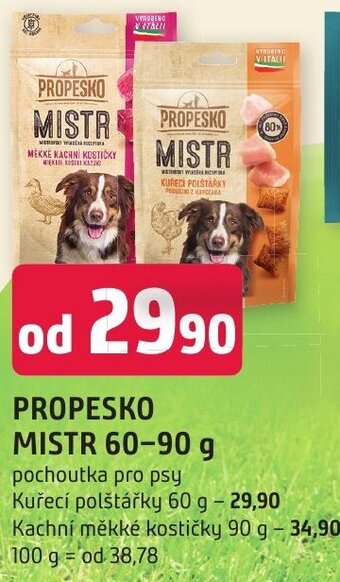 Trefa PROPESKO MISTR 60-90 g nabídka