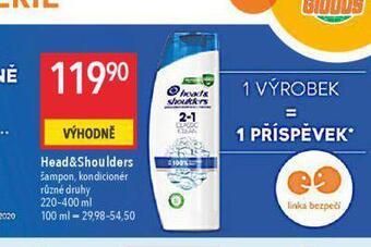 Globus Head & shoulders šampon nabídka