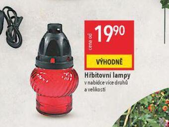 Globus Hřbitovní lampy nabídka