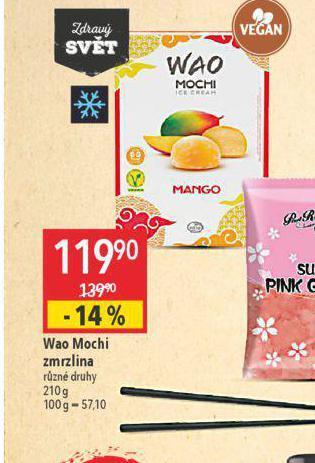 Globus Wao mochi zmrzlina nabídka