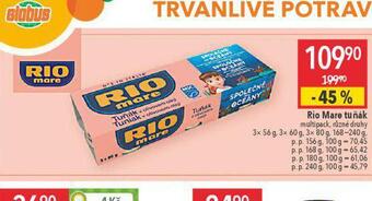 Globus Rio mare tuňák nabídka