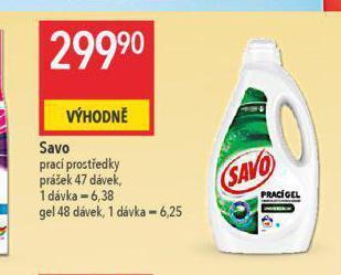 Globus Savo prací prostředek nabídka