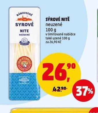 Penny Market Sýrové nitě boni nabídka