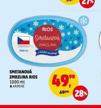Penny Market Zmrzlina rios nabídka