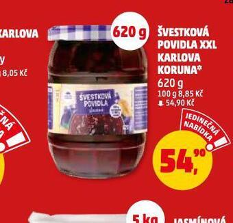 Penny Market Švestková povidla nabídka