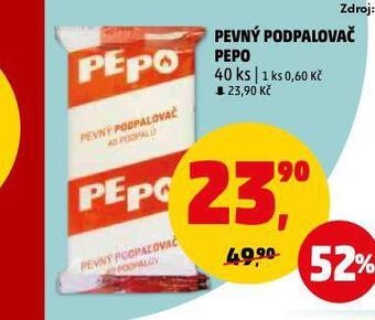 Penny Market Pevný podpalovač pepo nabídka