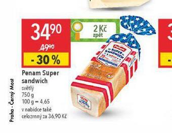Globus Penam super sandwich nabídka