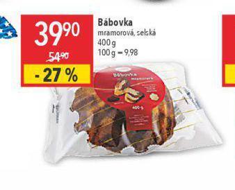 Globus Bábovka nabídka
