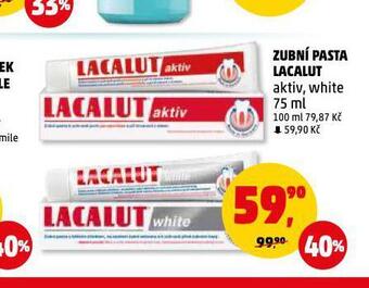 Penny Market Lacalut zubní pasta nabídka