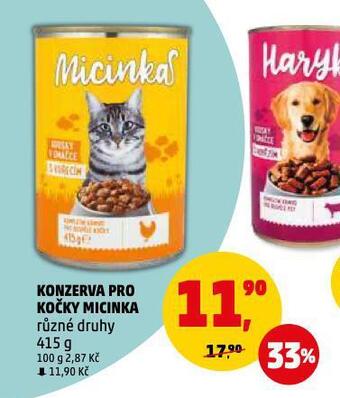 Penny Market Micinka konzerva pro kočky nabídka