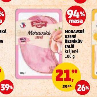 Penny Market Moravské uzené nabídka