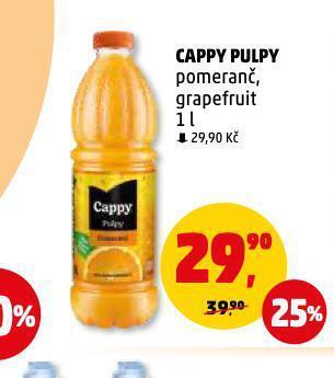 Penny Market Cappy pulpy nabídka