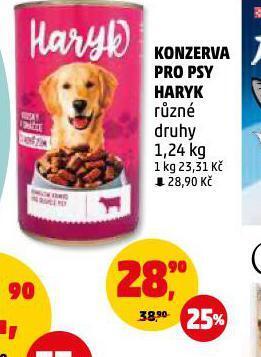 Penny Market Konzerva pro psy haryk nabídka