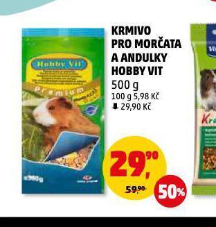 Penny Market Krmivo pro morčata nabídka