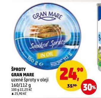 Penny Market Šproty gran mare nabídka