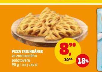 Penny Market Pizza trojhránek nabídka