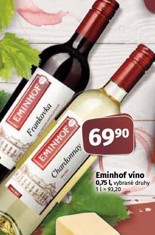 Coop Eminhof víno nabídka