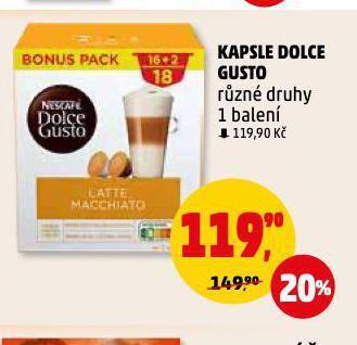 Penny Market Kávové kapsle dolce gusto nabídka