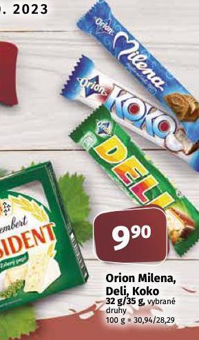 Coop Deli nabídka