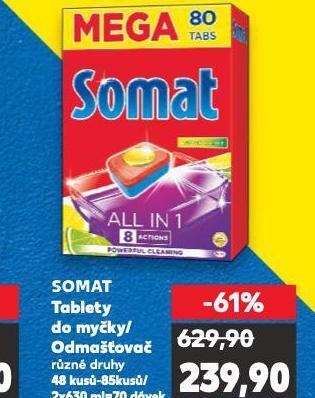 Kaufland Somat tablety do myčky nabídka